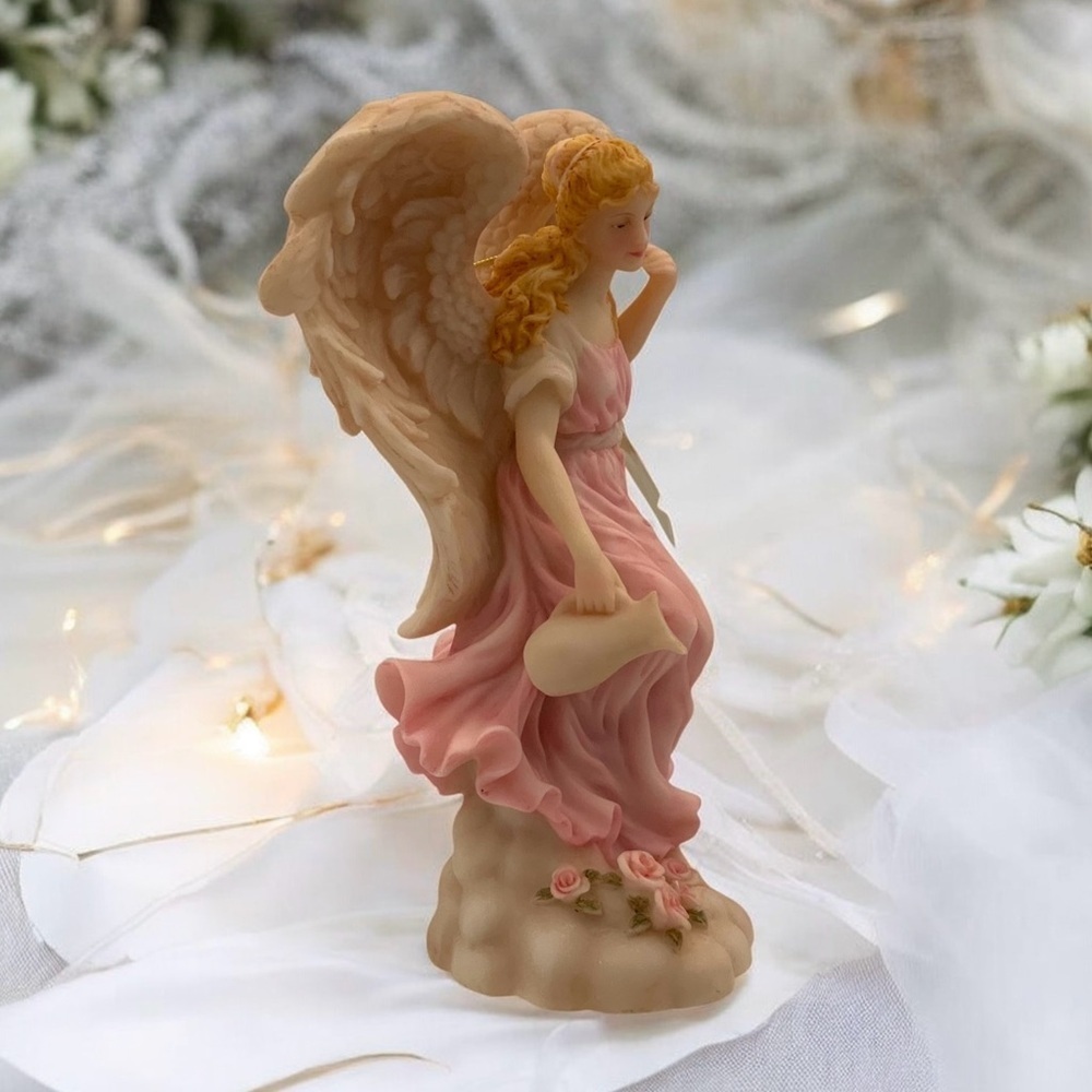 Roman Seraphim Classic Angel Rosalie ‘Nature’s Delight’ 1995 Retired Rare Beauty - Picture 6 of 10
